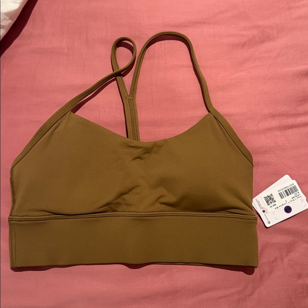 lululemon athletica Tan Sports Bra